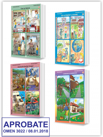 Set caiete de lucru pentru clasa pregătitoare. Semestrul al II-lea